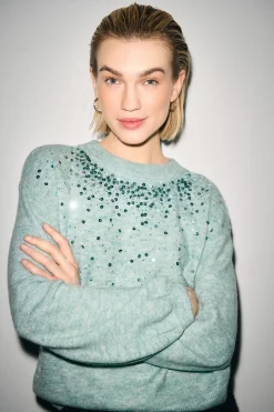 BarbelSZ Paillette Pullover