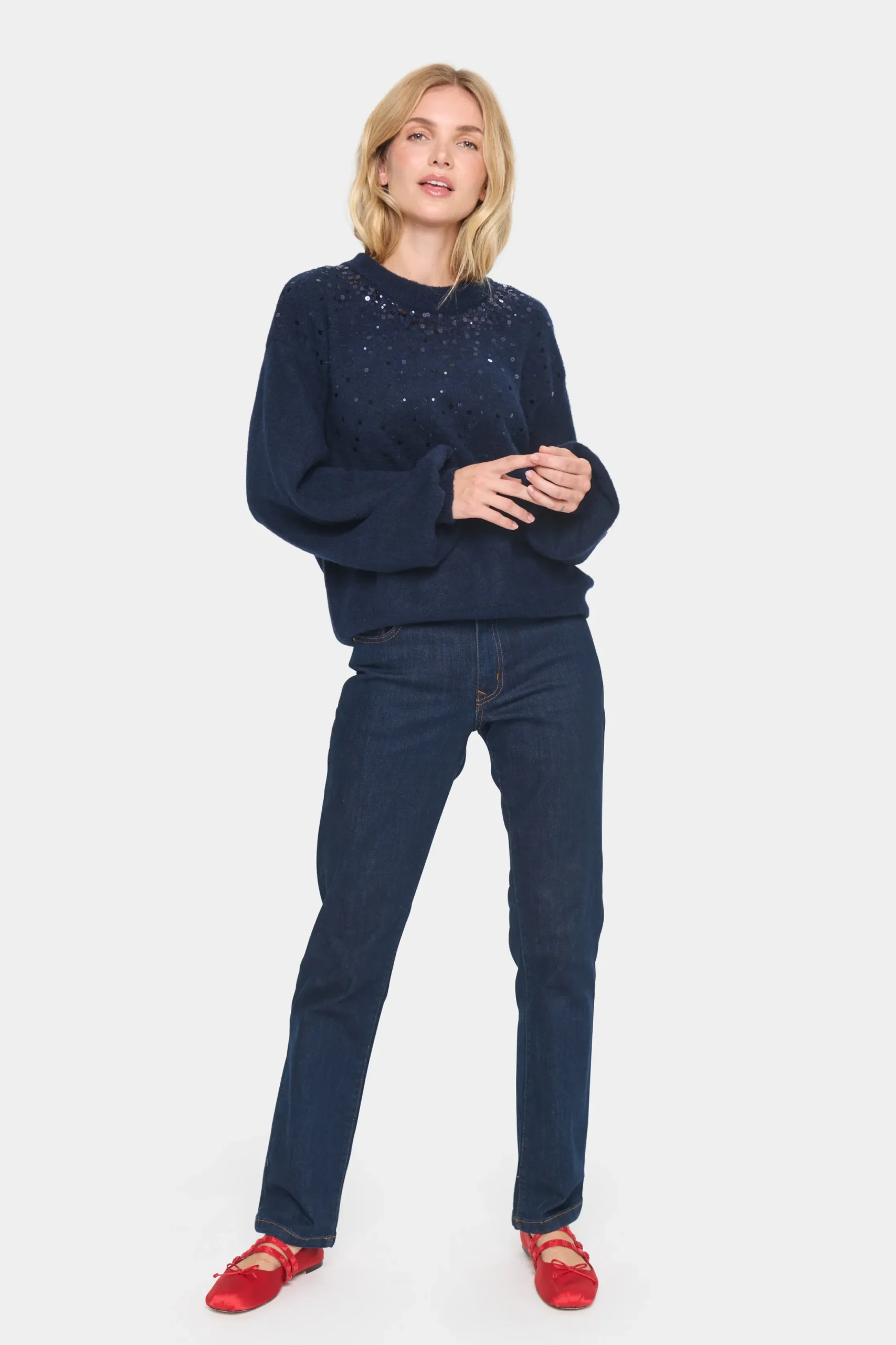 BarbelSZ Paillette Pullover