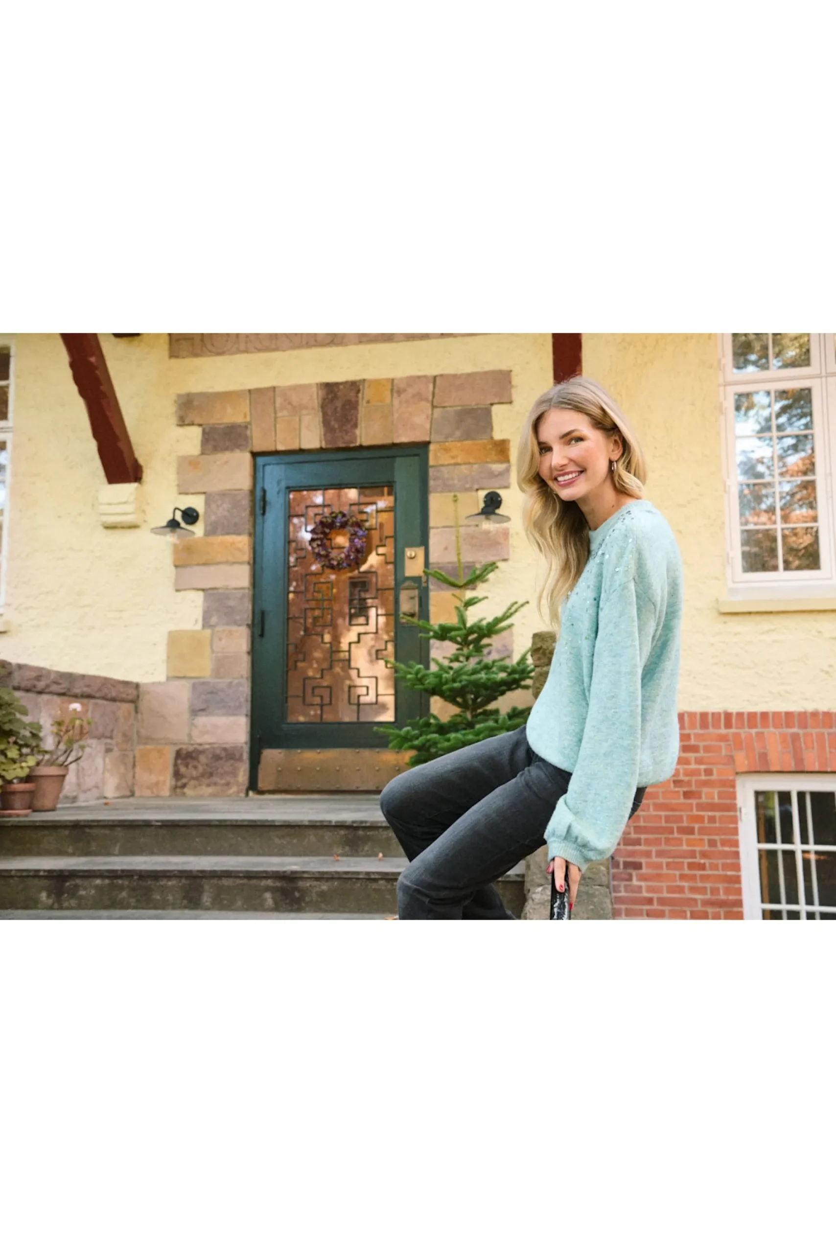 BarbelSZ Paillette Pullover