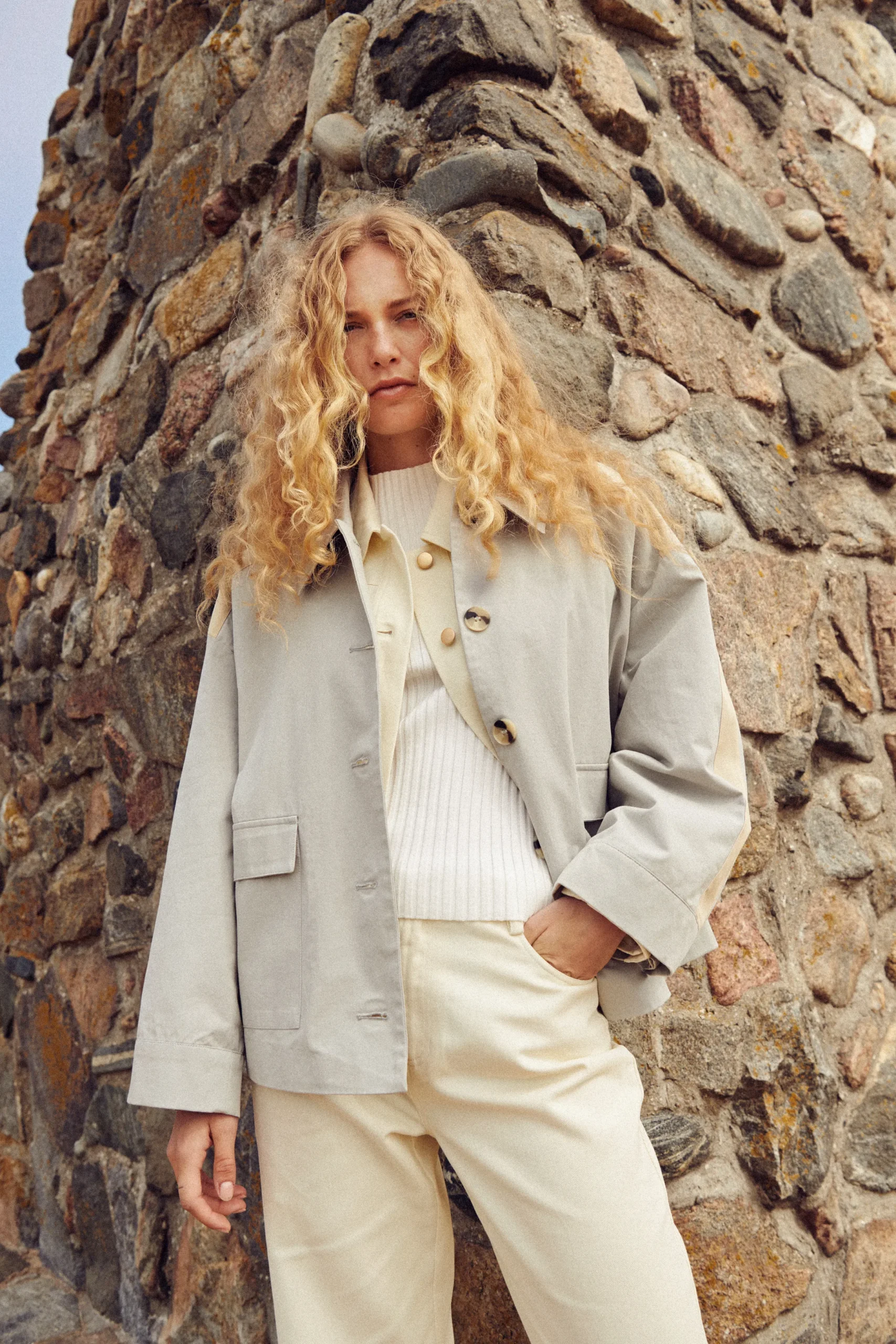 DeijiSZ Casual Jacke