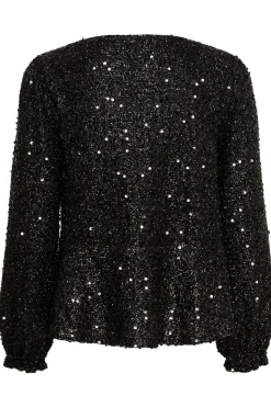 HinnaSZ Paillette Bluse