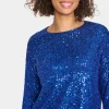 ReyanaSZ Paillette Bluse