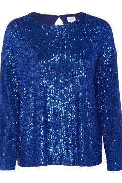 ReyanaSZ Paillette Bluse