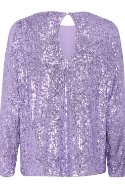 ReyanaSZ Paillette Bluse