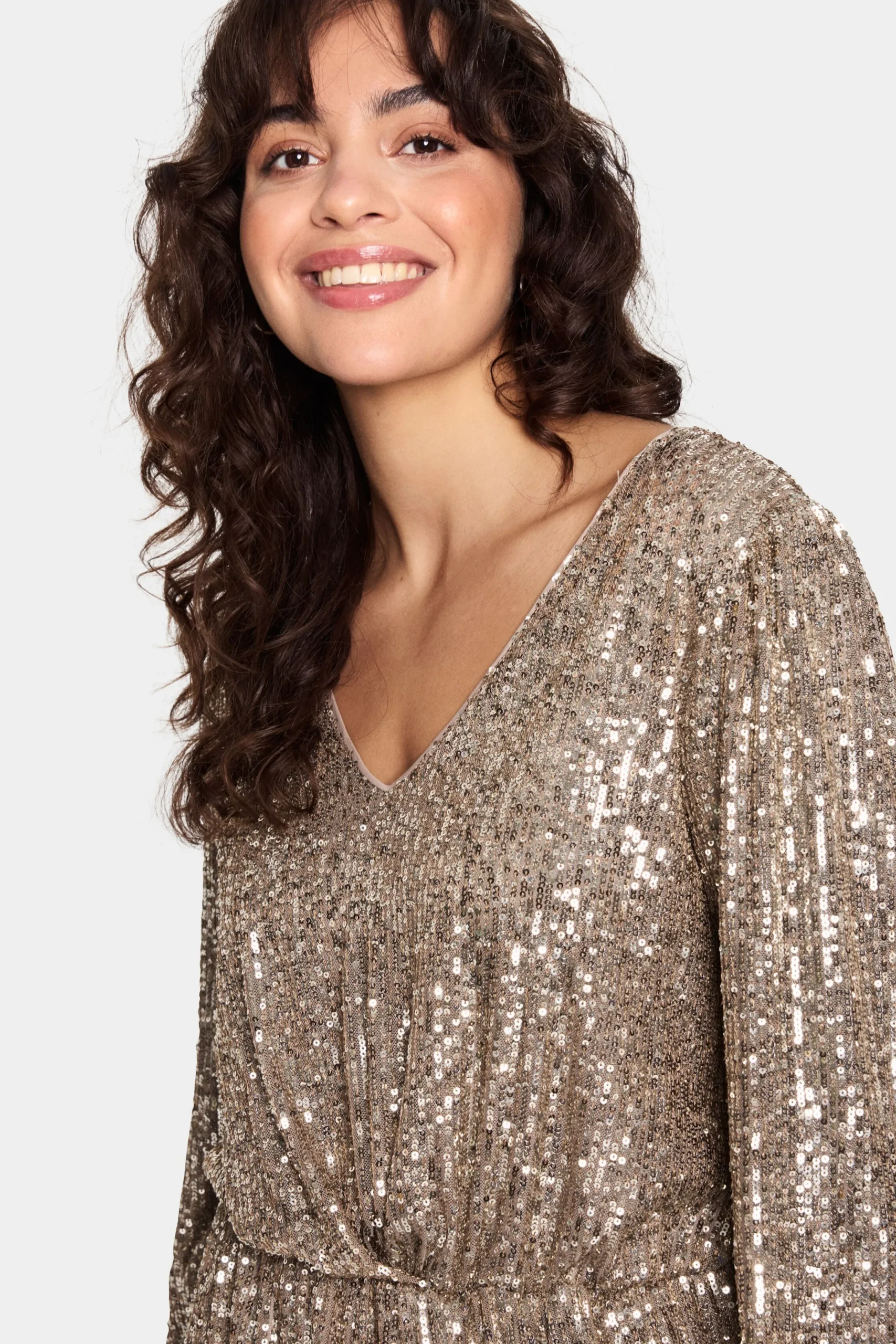 XeniraSZ Paillette Kleid