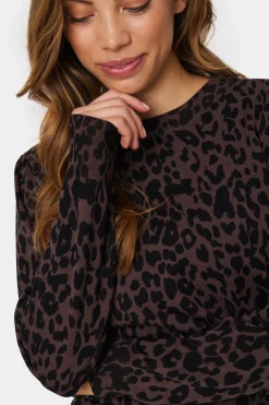 ZhilaSZ Leopard Pullover